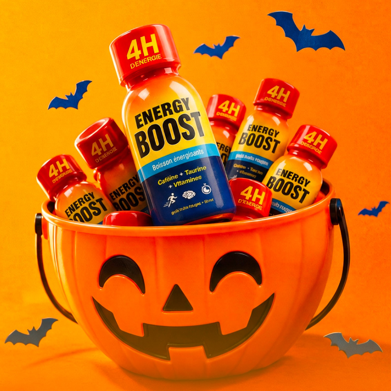 Pourquoi prendre Energy Boost pour Halloween ?